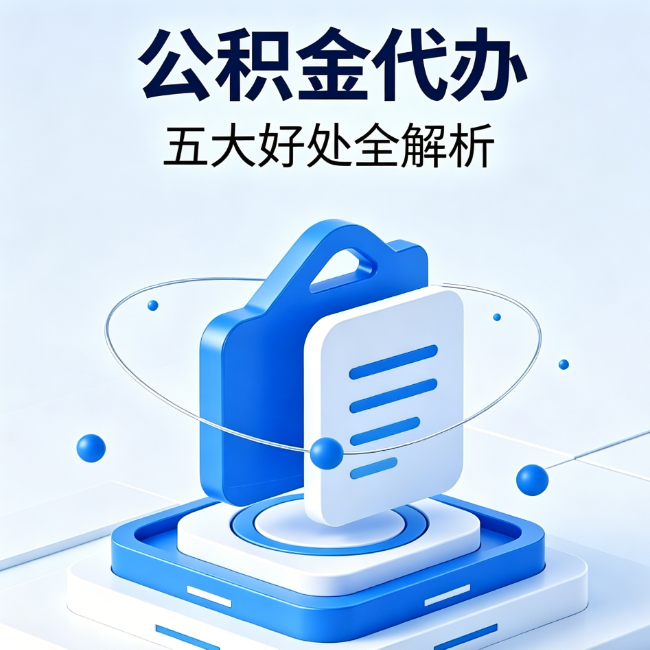 忻州公积金代办到底值不值？这5大好处让你少走弯路